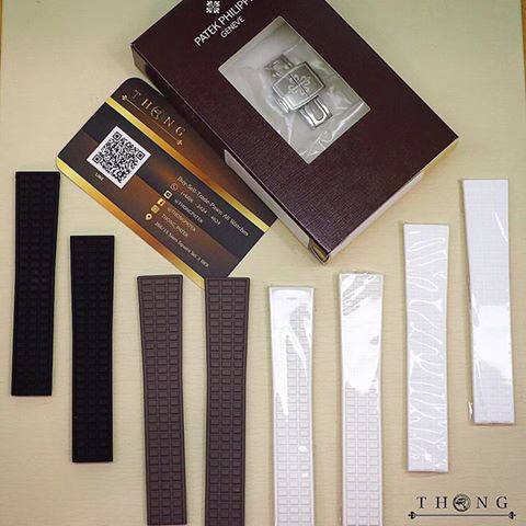 Original Rubber Strap & Buckle Patek Philippe for Models Aquanaut Lady