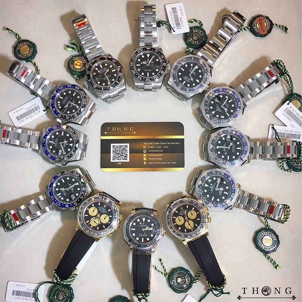 Rolex Submarine,GMt master II,Daytona and Yacht master