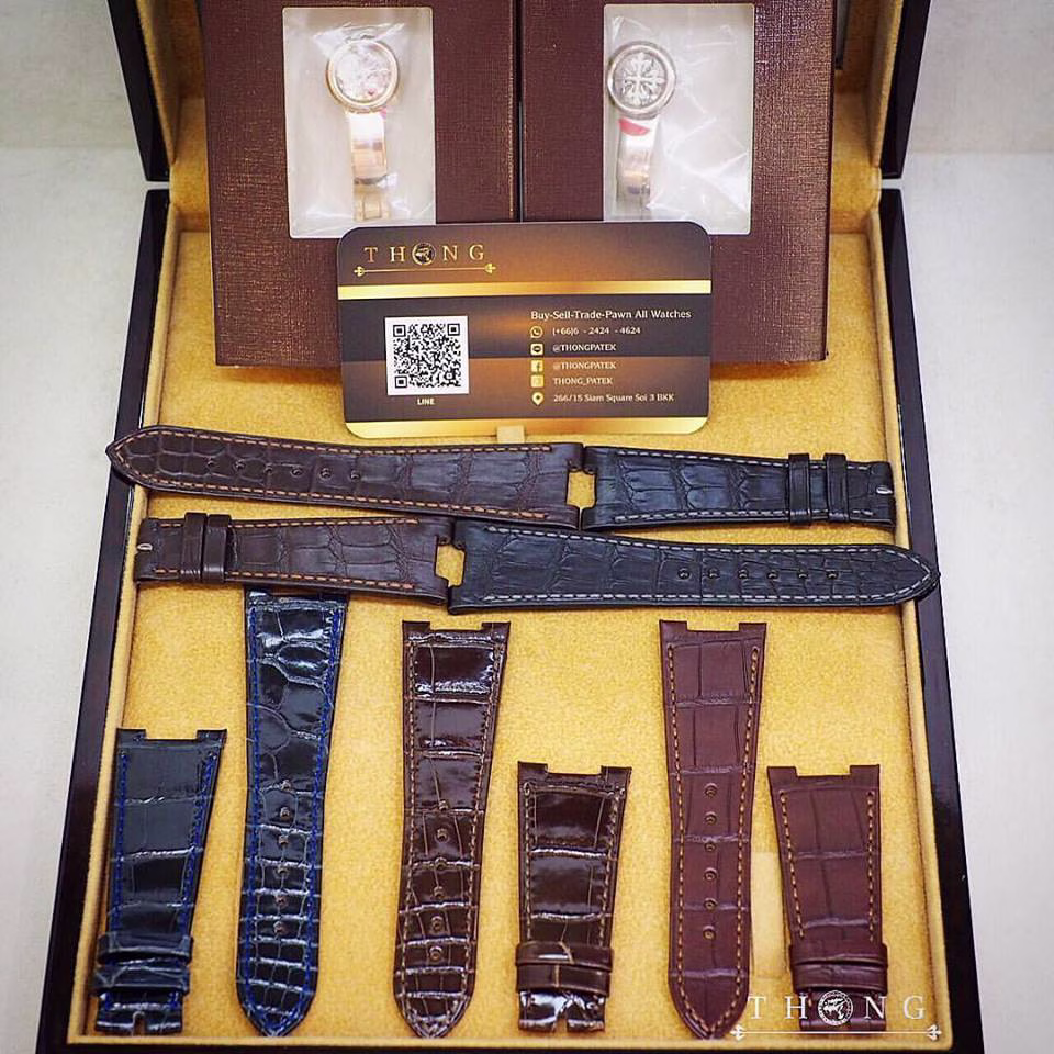 Leather Strap short and Long for Patek 5712g/r & 5726a. & 5724g
