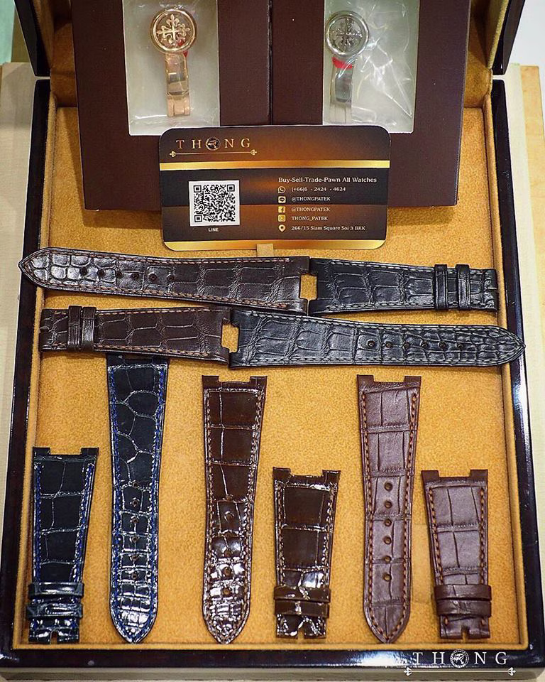 Leather Strap short and Long for Patek 5712g/r & 5726a. & 5724g