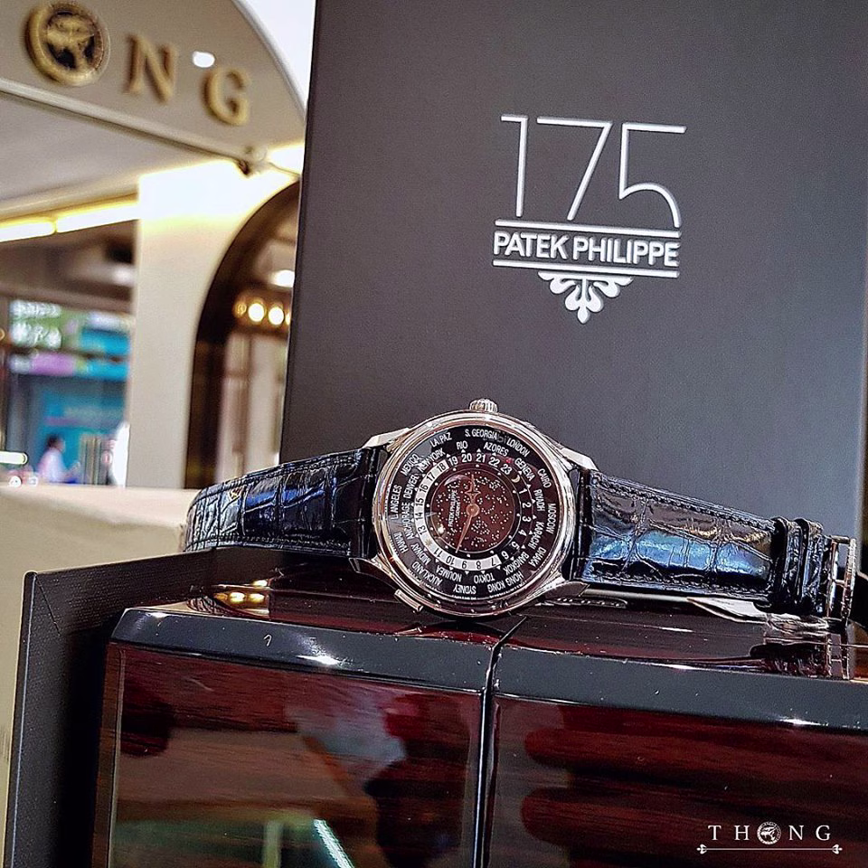 Patek Philippe 175th-anniversary world time moon 5575G-001