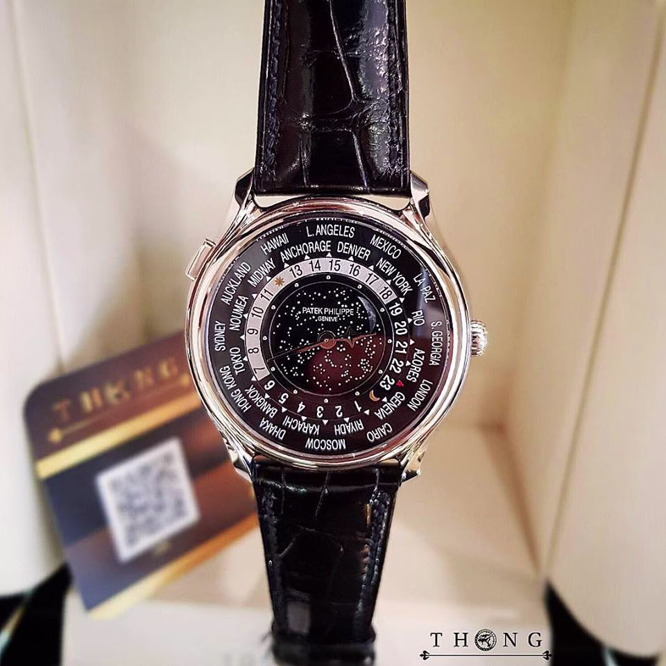 Patek Philippe 175th-anniversary world time moon 5575G-001