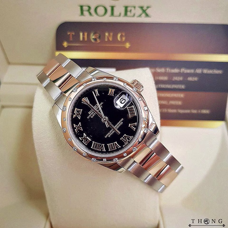 Rolex Oysters Perpetual Datejust 178341 Diamond Pave