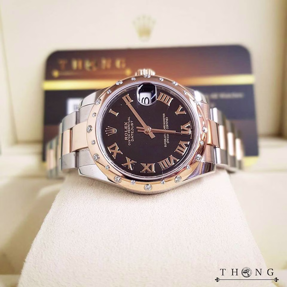 Rolex Oysters Perpetual Datejust 178341 Diamond Pave