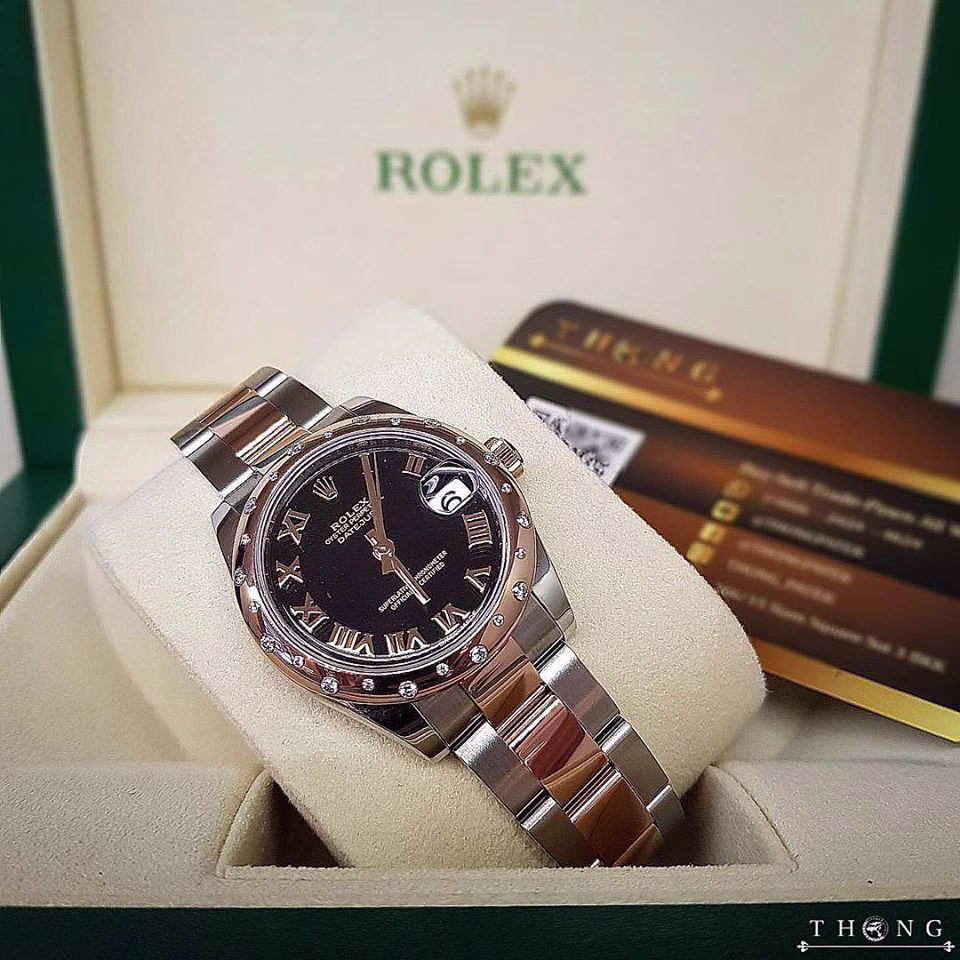 Rolex Oysters Perpetual Datejust 178341 Diamond Pave