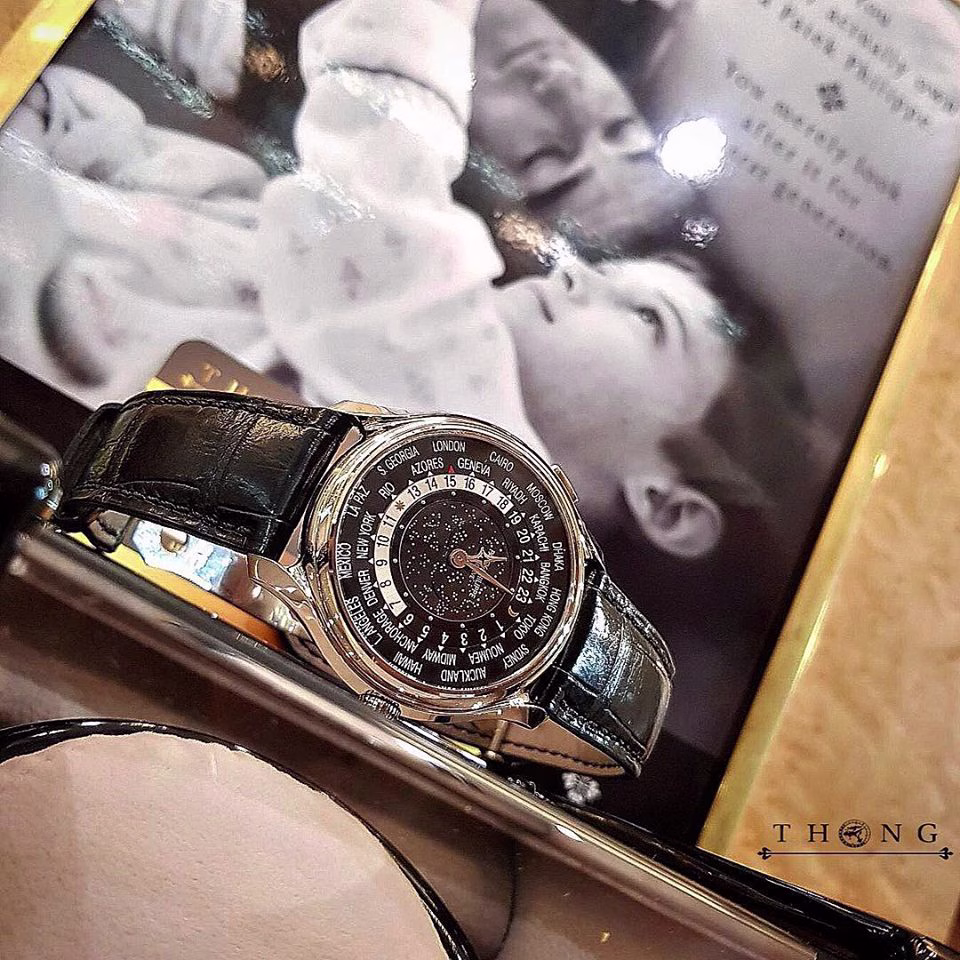 Patek Philippe 175th-anniversary world time moon 5575G-001