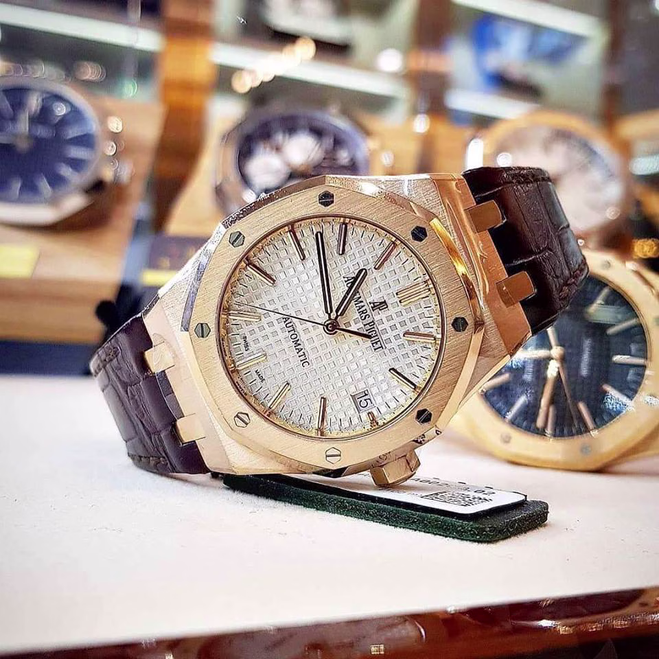 Audermars Piguet Royal Oak ref#15450OR White Dial