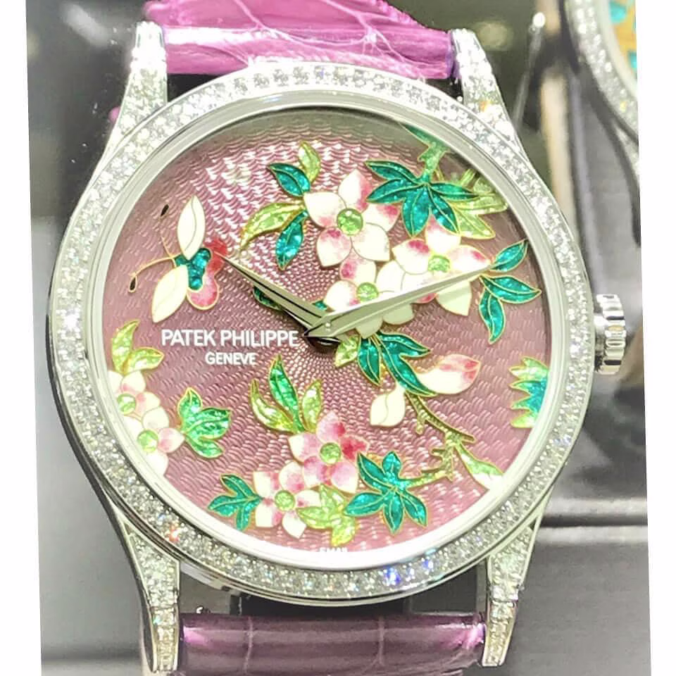 Patek Philippe 5077/100G-025 Calatava Chinese Antique Porcelain