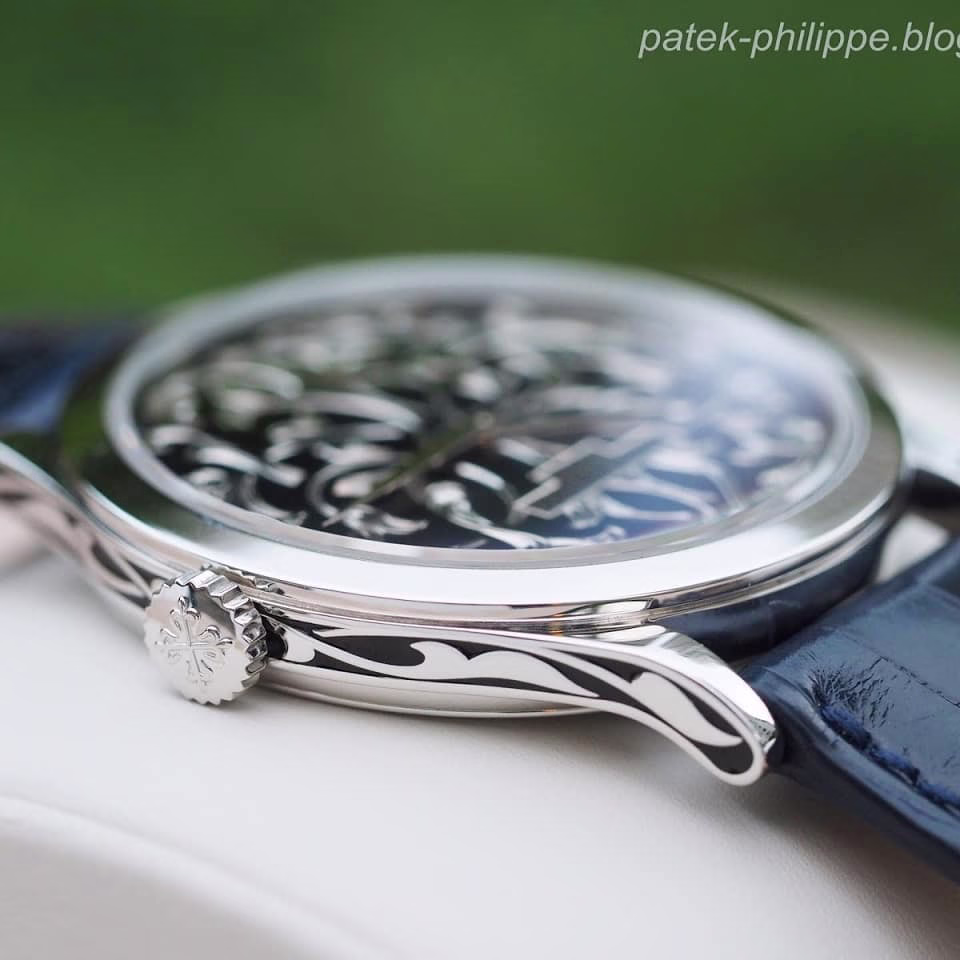 Patek Philippe Hand Engraved and Enameled 5088/100P (Sealed) - Image 5