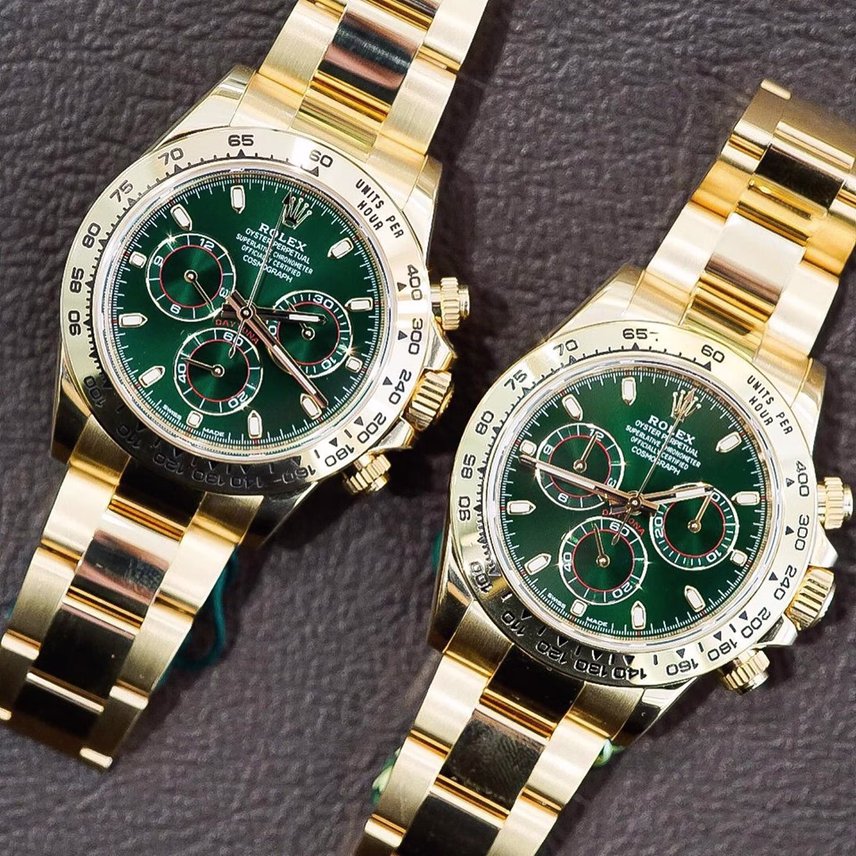 ROLEX 116508 Yellow Green Dial - Image 5