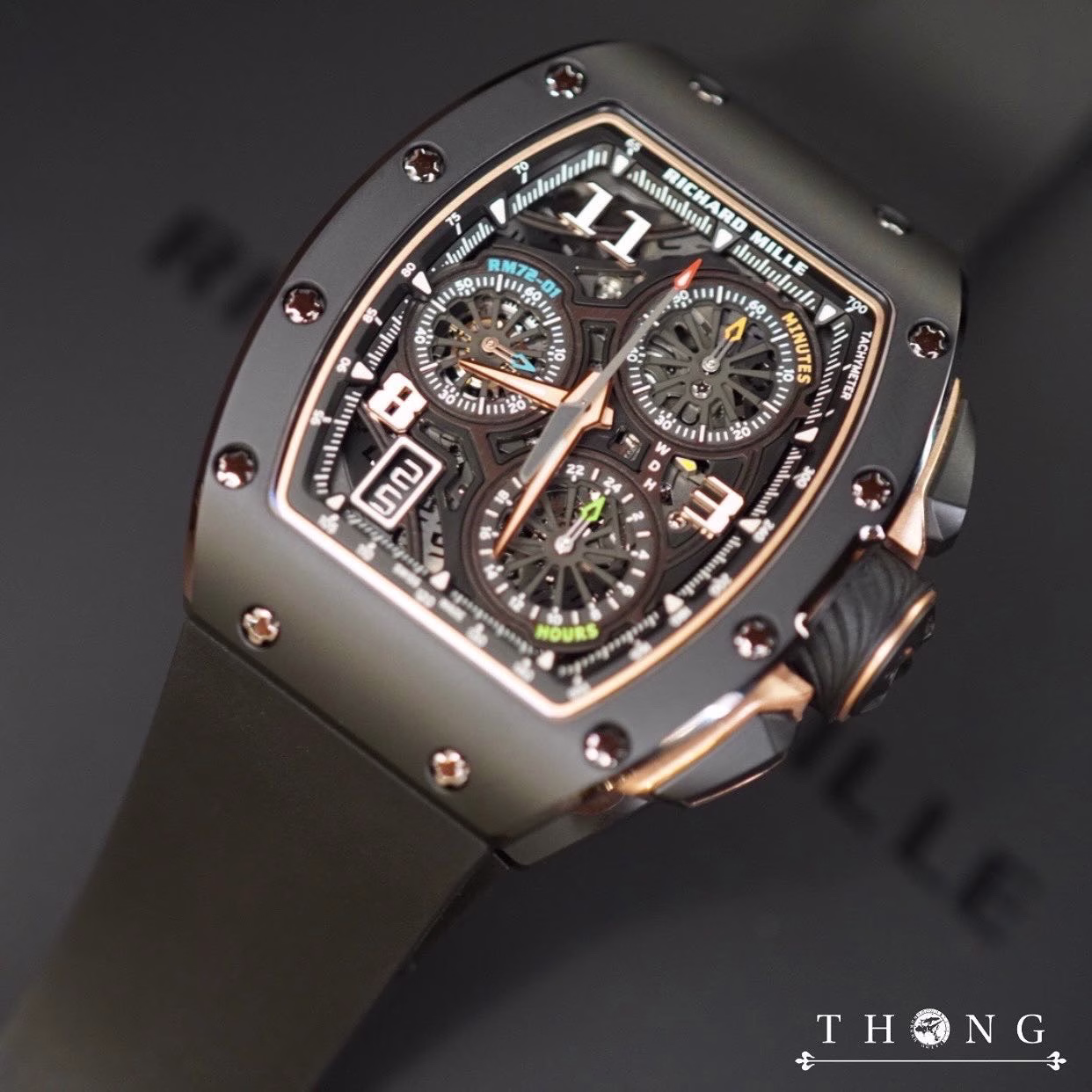 Richardmille 72-01 Back ceramic