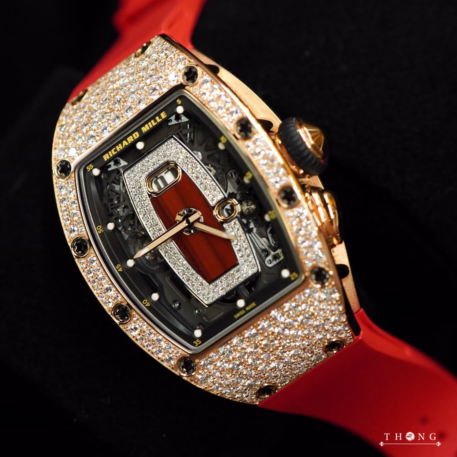 Richard Mille RM 037 Sakura Rose Gold Diamond-Set - Image 2