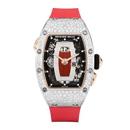 Richard Mille RM 037 Sakura Rose Gold Diamond-Set