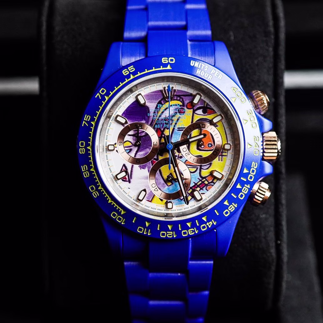 ROLEX AET BLUE PICASSO