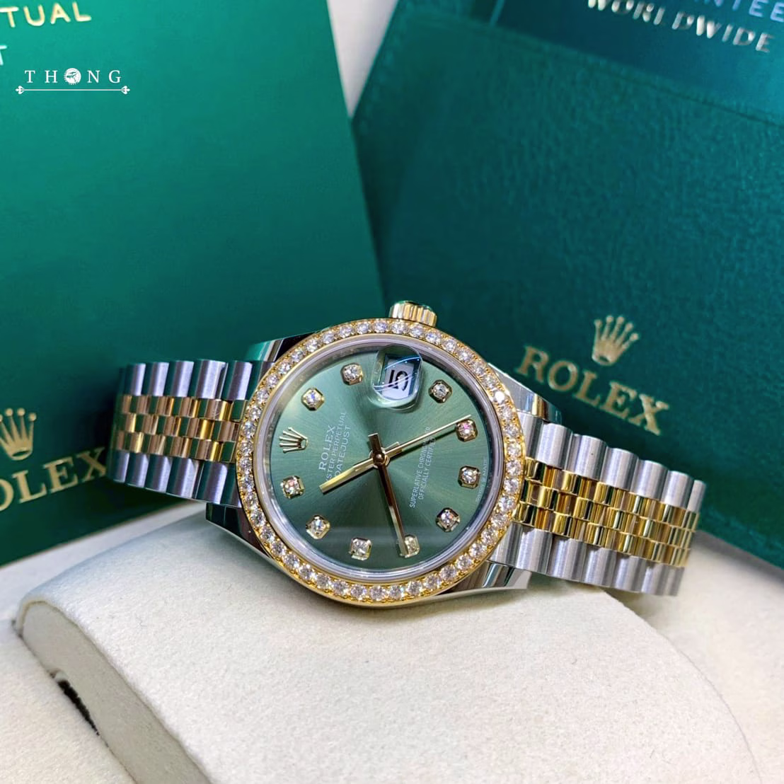Rolex Datejust 31 Yellow Rolesor Ref. 278383RBR