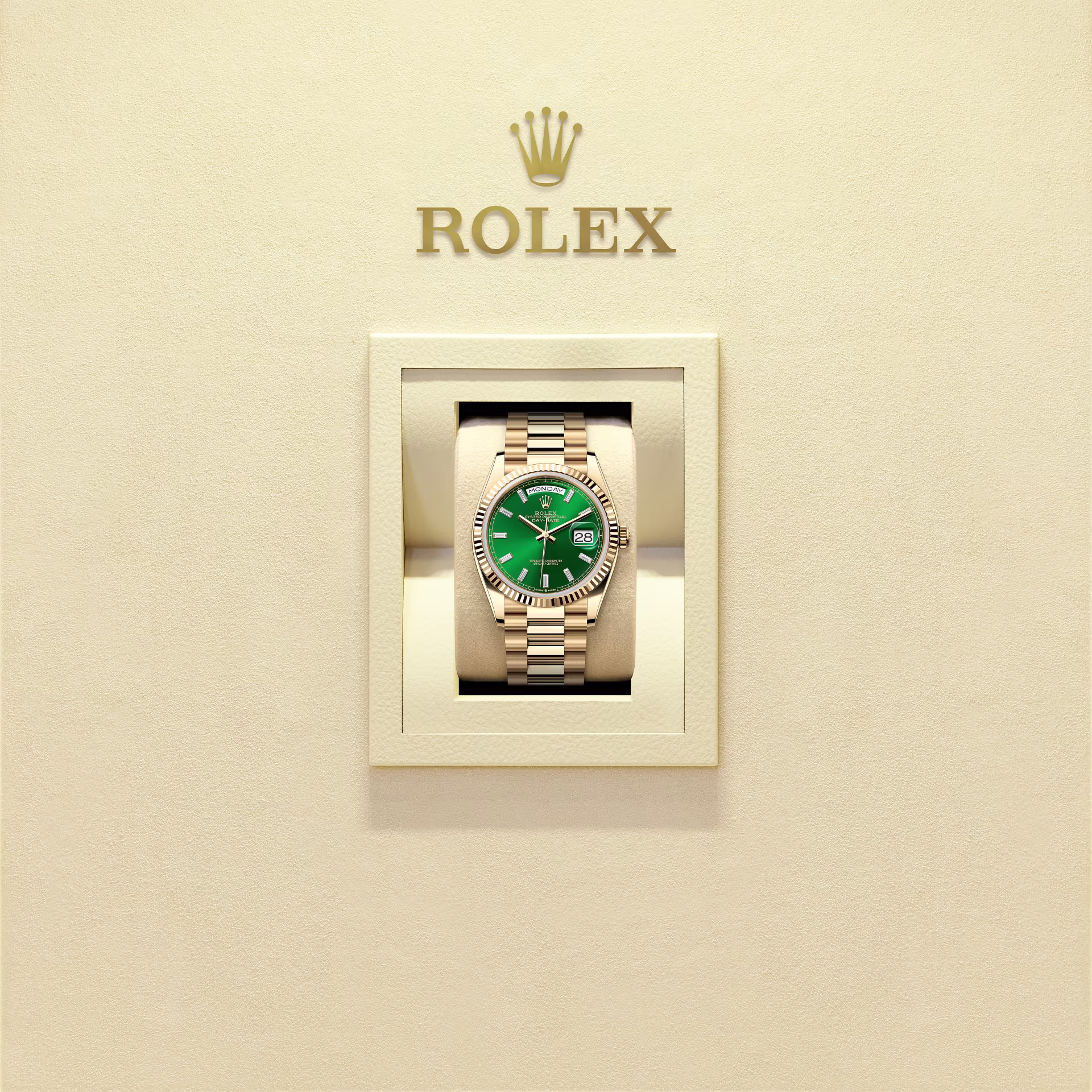 Rolex Day-Date 36 128238-0130 Bright Green - Image 2