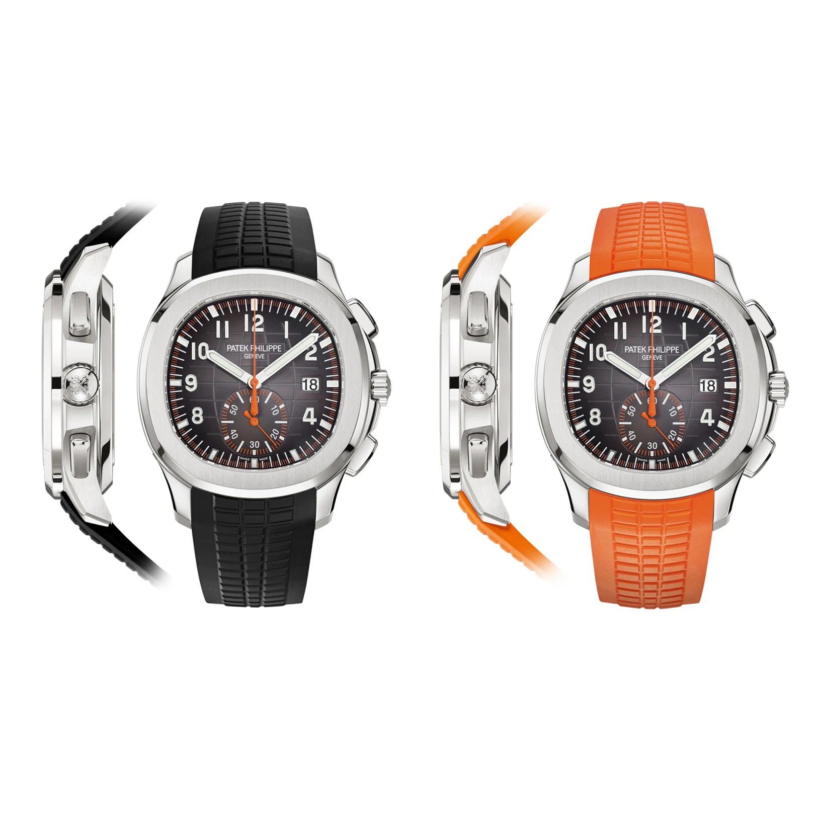Patek Philippe Aquanaut Chronograph 5968A-001 Sunburst Charcoal Gray - Image 16