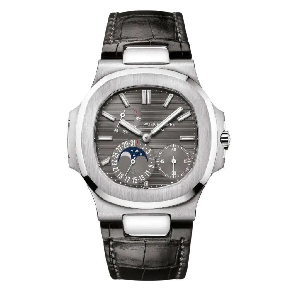 Patek Philippe Nautilus 5712G-001 on Leather Strap
