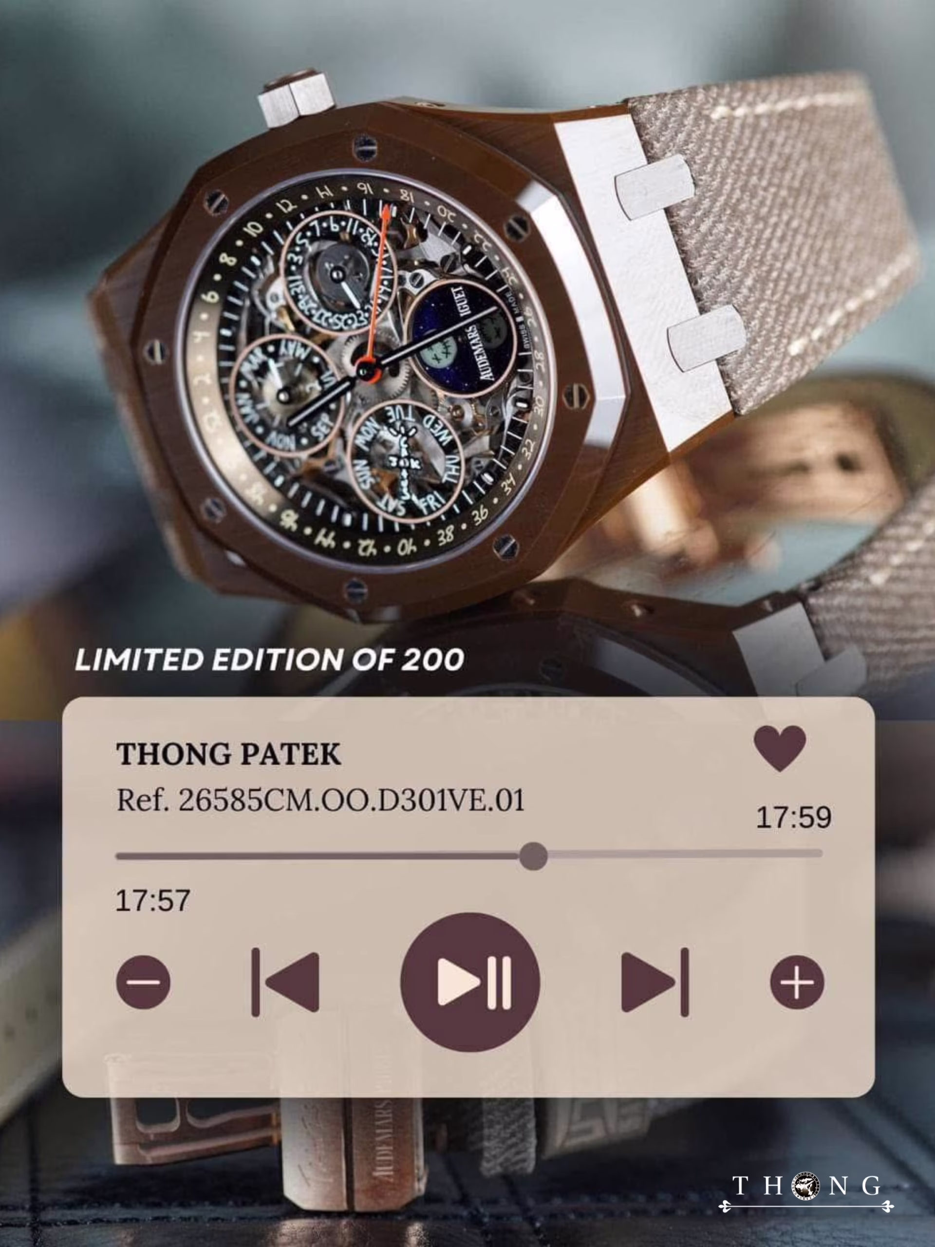 Limited Edition of 200 AP Travis Scott Took by THONG