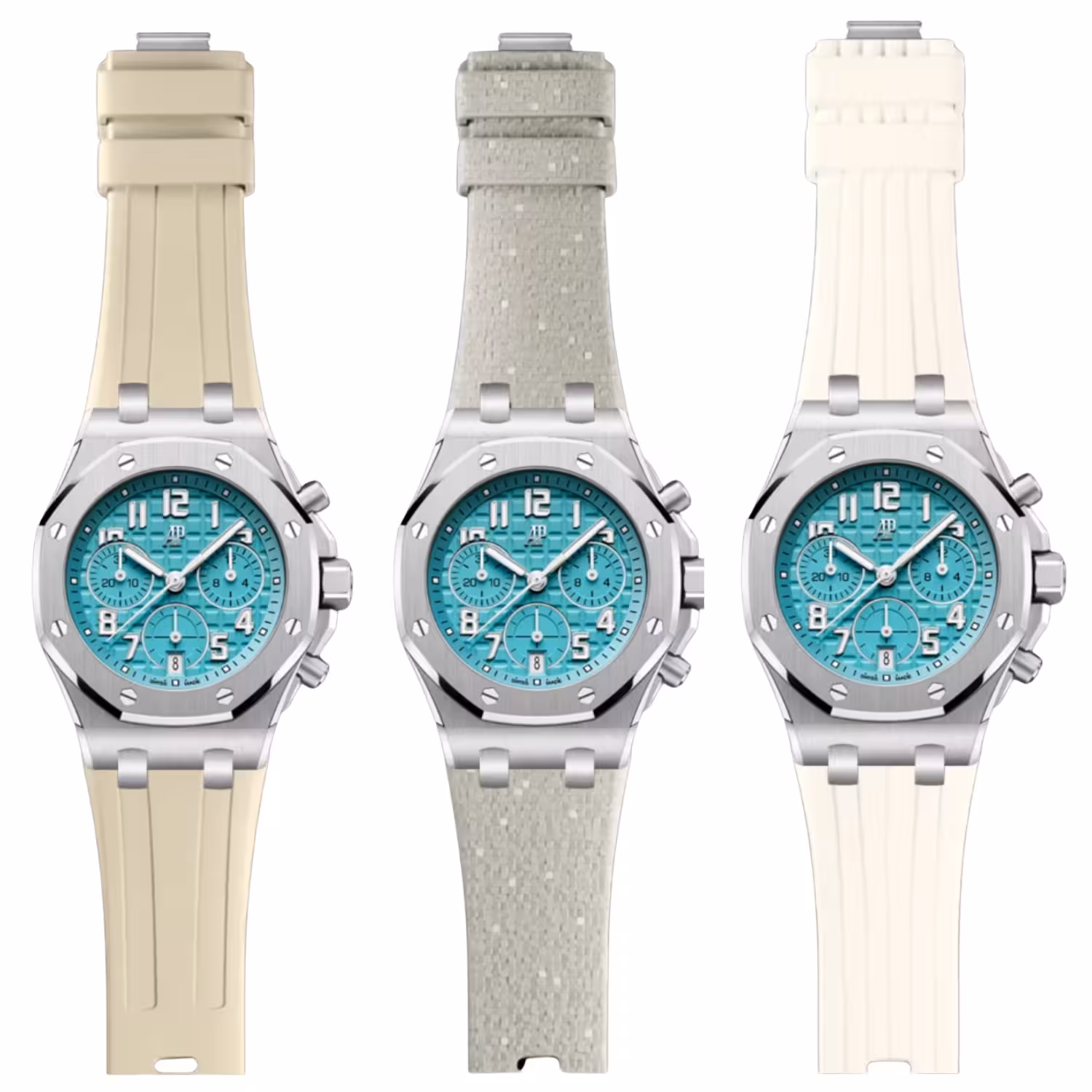 AP rubber strap 26430TI.OO.A358CA.01-B