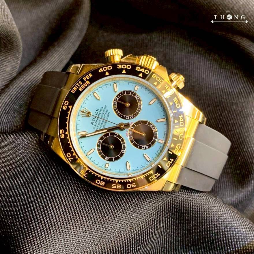 THONG Rolex Cosmograph Daytona 40 126518LN-0014 Turquoise Blue (Tiffany)