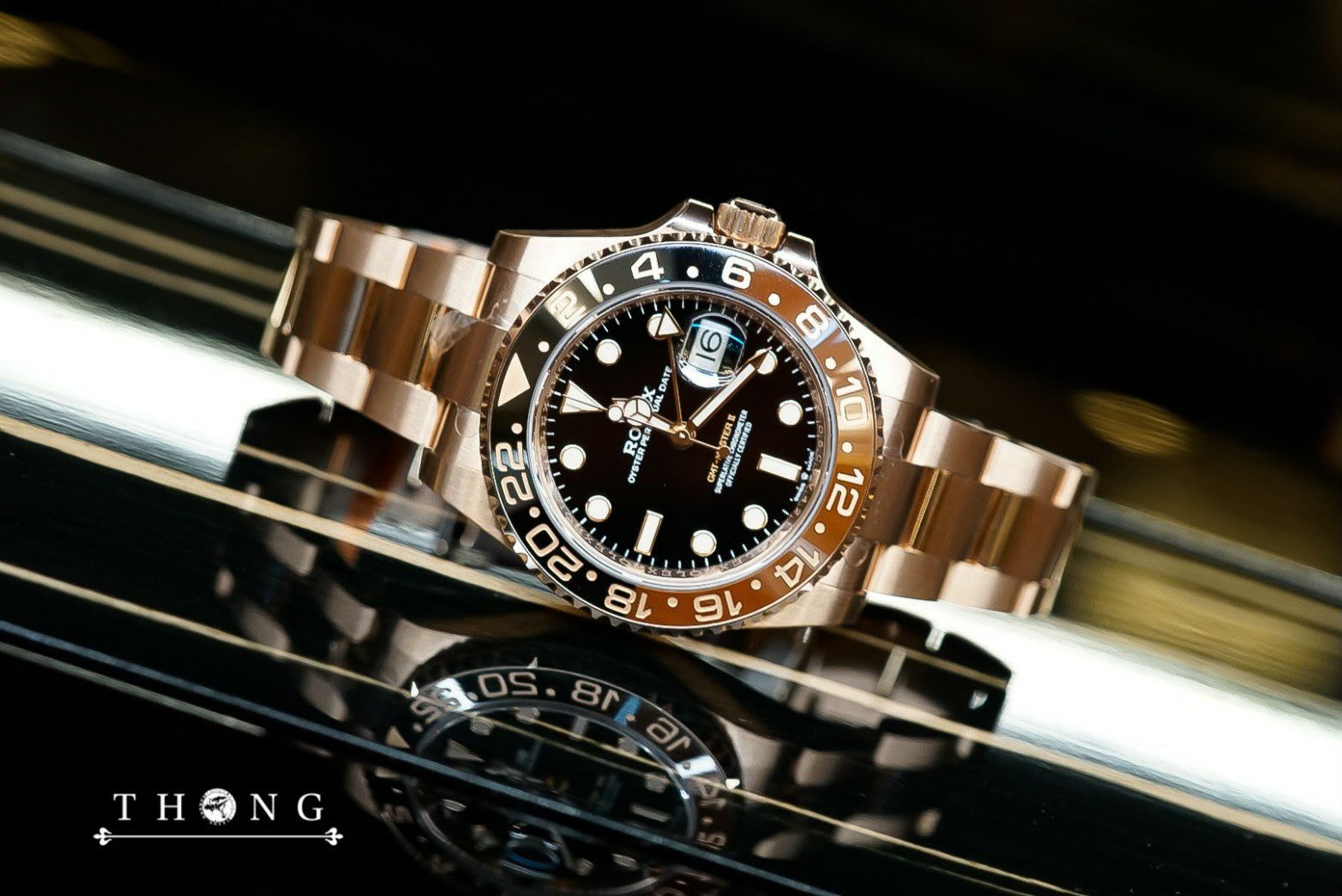 Rolex GMT-Master II 40 126711CHNR-0002 Black (Two-Tone) "Root Beer" - Image 5