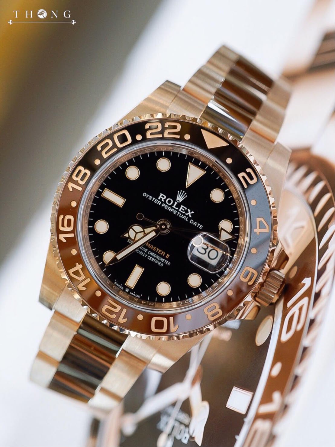 Rolex GMT-Master II 40 126715CHNR-0001 Black "Root Beer" - Image 5