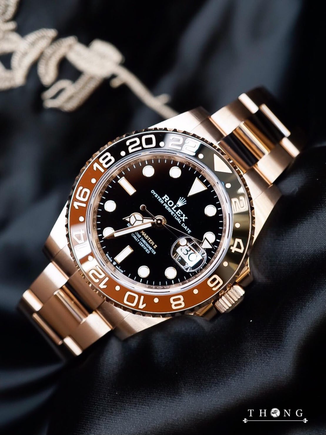 Rolex GMT-Master II 40 126715CHNR-0001 Black "Root Beer" - Image 4