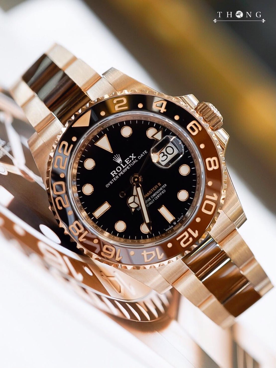Rolex GMT-Master II 40 126715CHNR-0001 Black "Root Beer" - Image 6