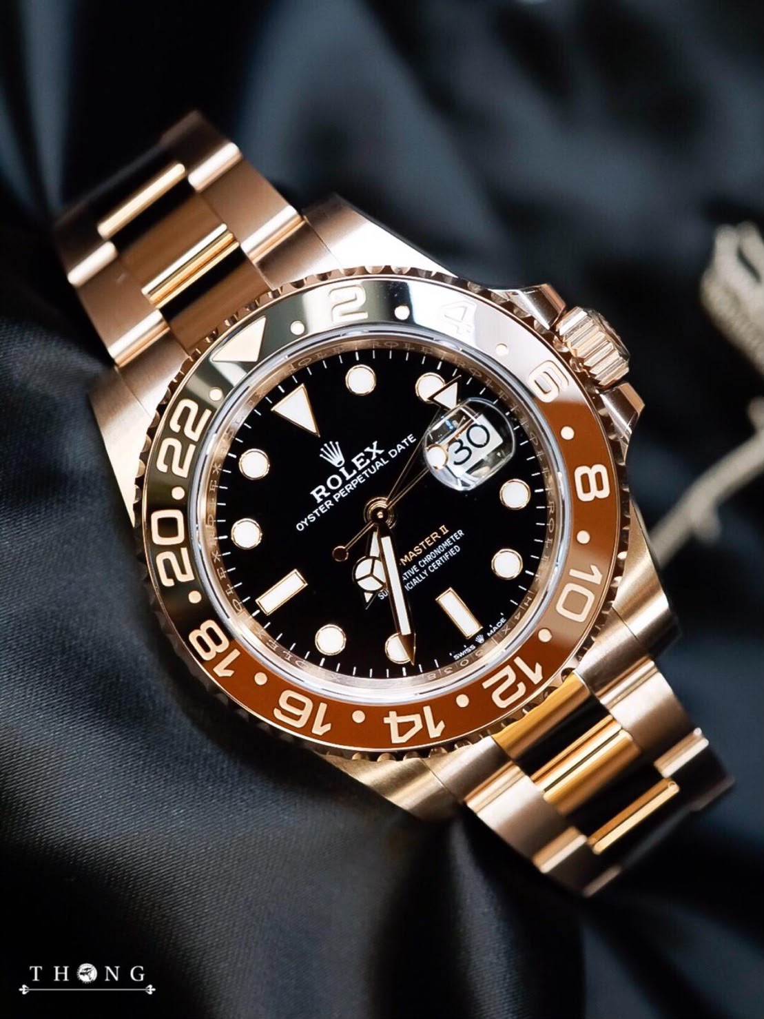 Rolex GMT-Master II 40 126715CHNR-0001 Black "Root Beer" - Image 2