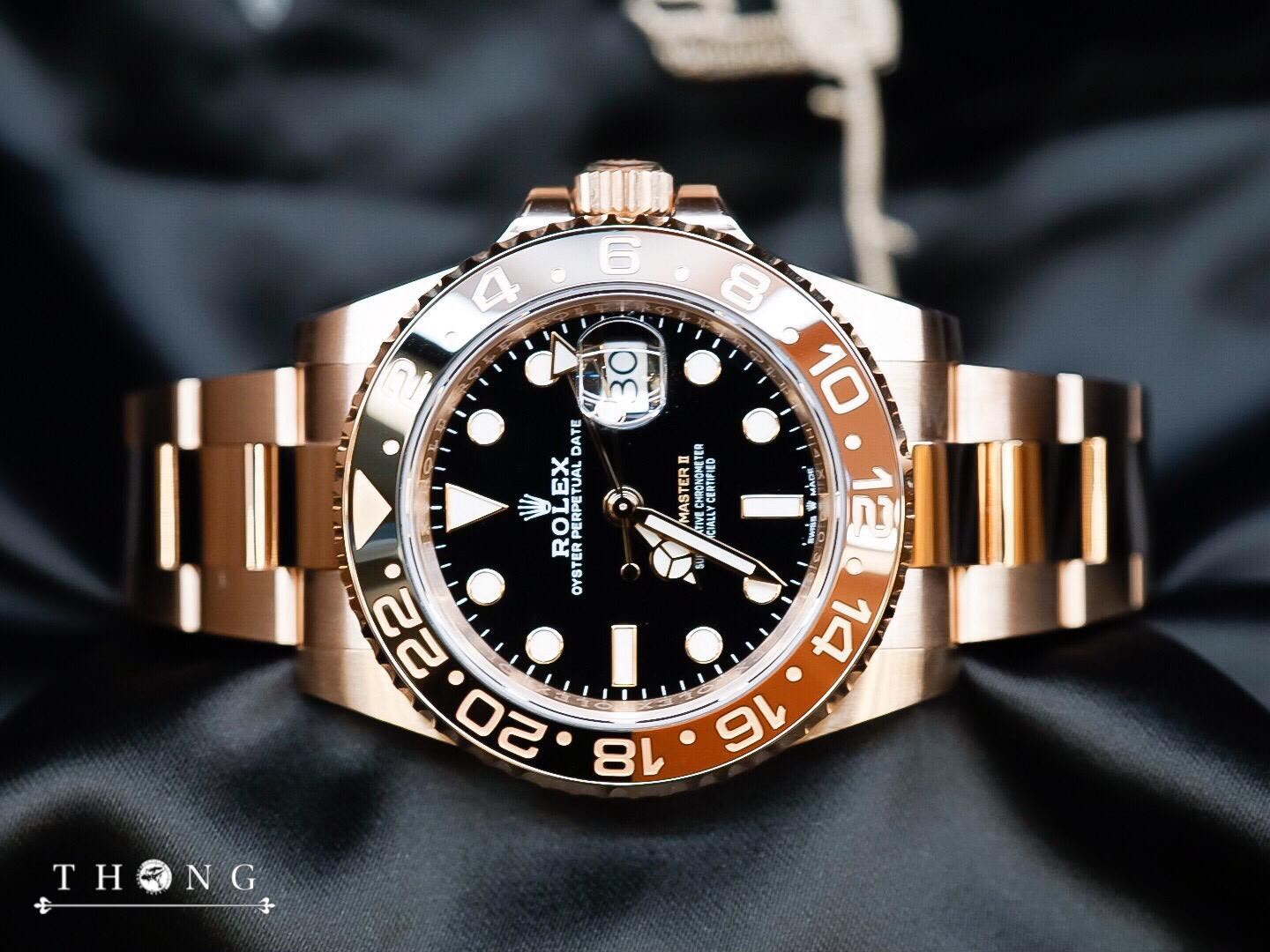 Rolex GMT-Master II 40 126715CHNR-0001 Black "Root Beer" - Image 3