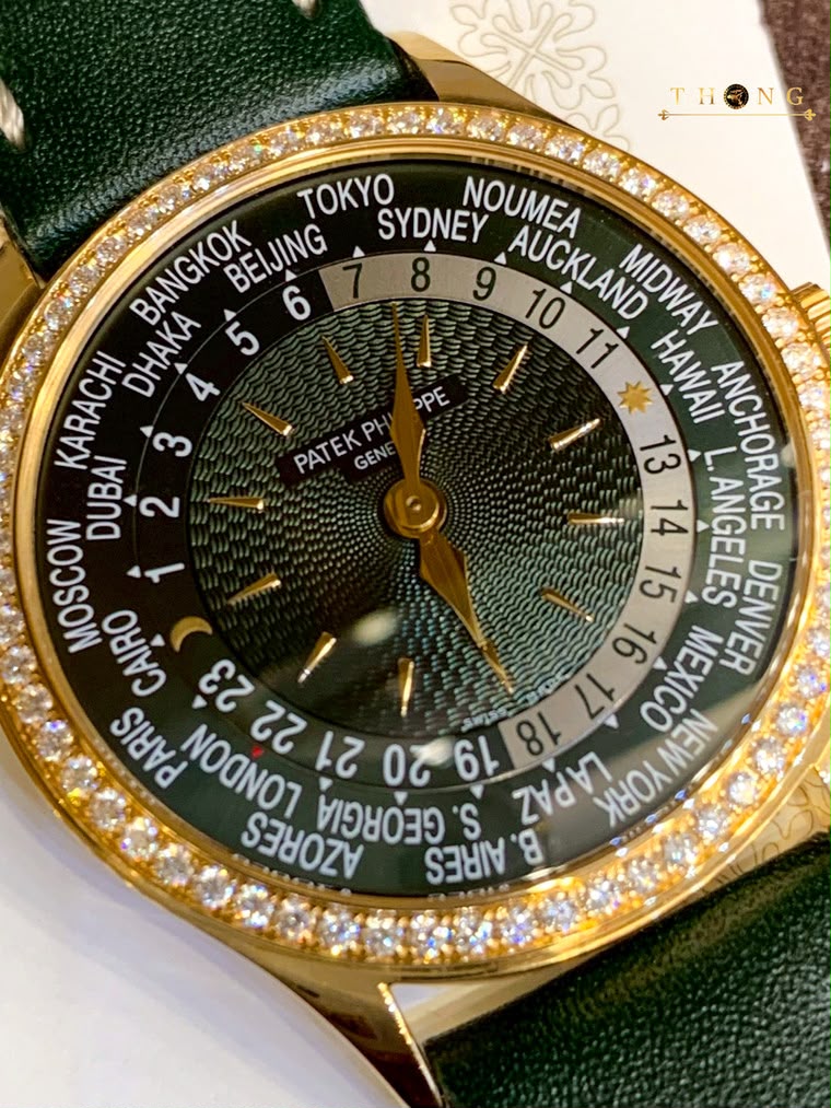 Patek Philippe Complications World Time 36 7130R-014 Olive Green - Image 6