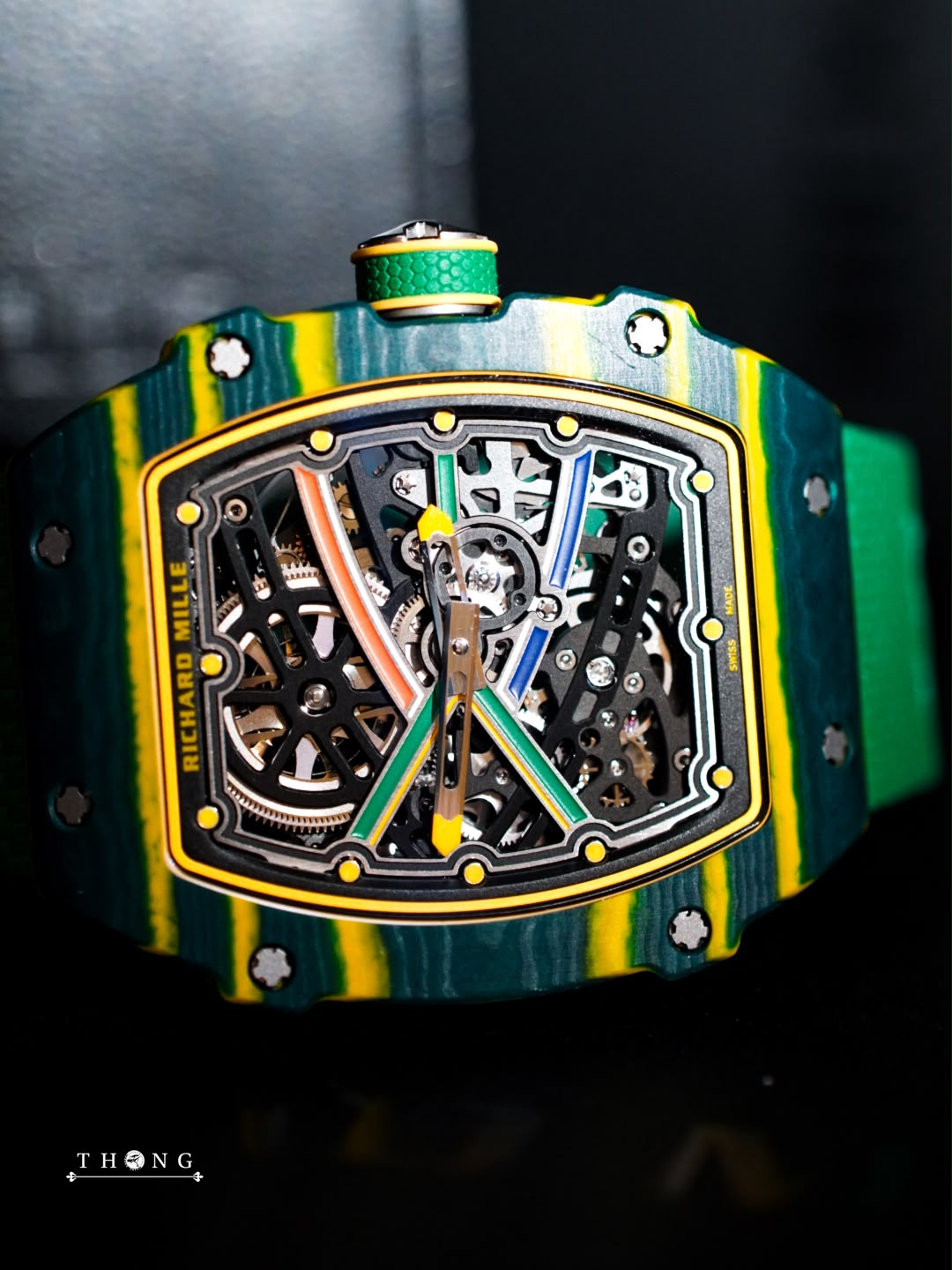 Richard Mille RM 67-02 Automatic Winding Extra Flat Green & Yellow "Wayde Van Niekerk" - Image 3