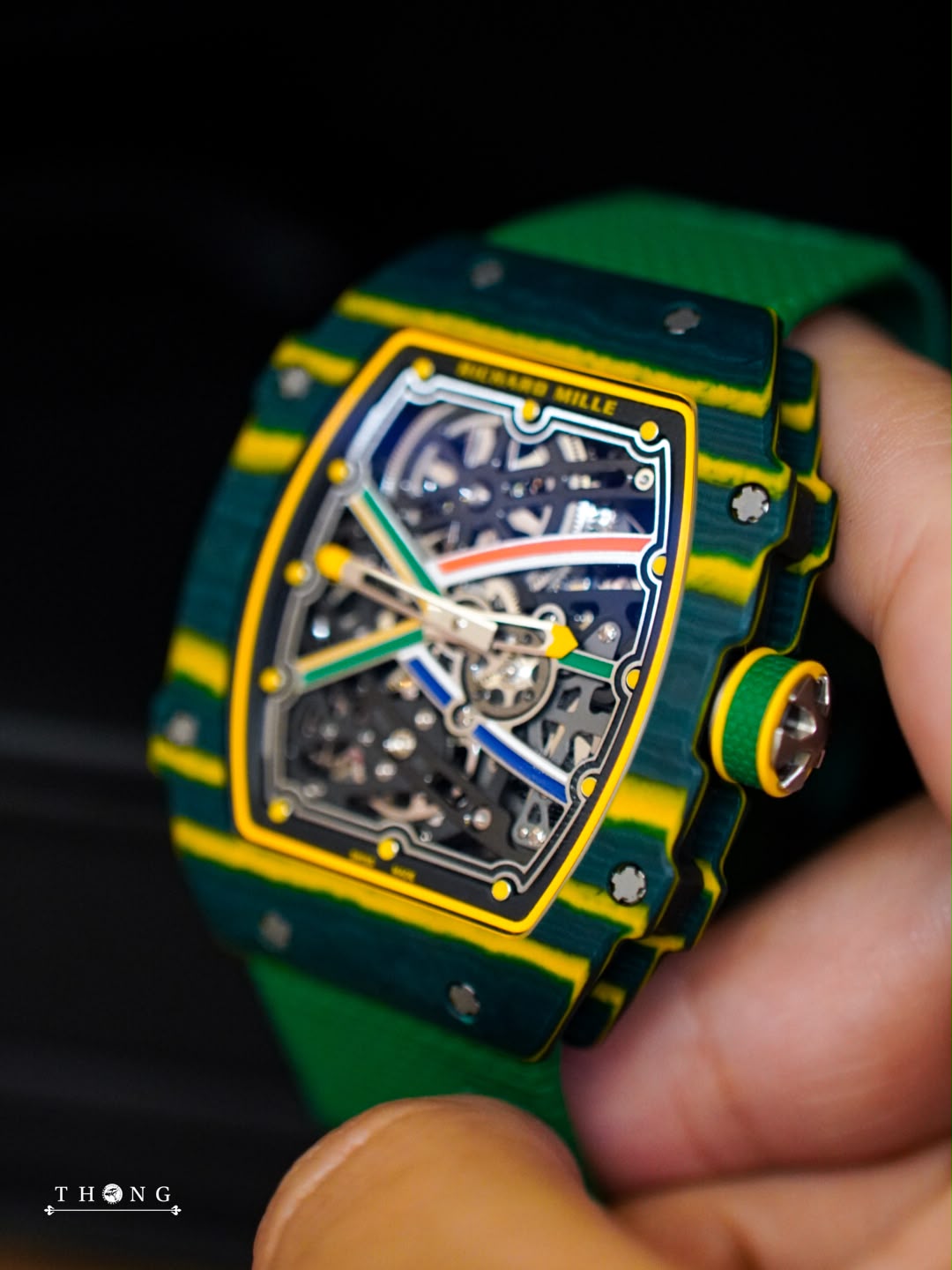 Richard Mille RM 67-02 Automatic Winding Extra Flat Green & Yellow "Wayde Van Niekerk" - Image 7