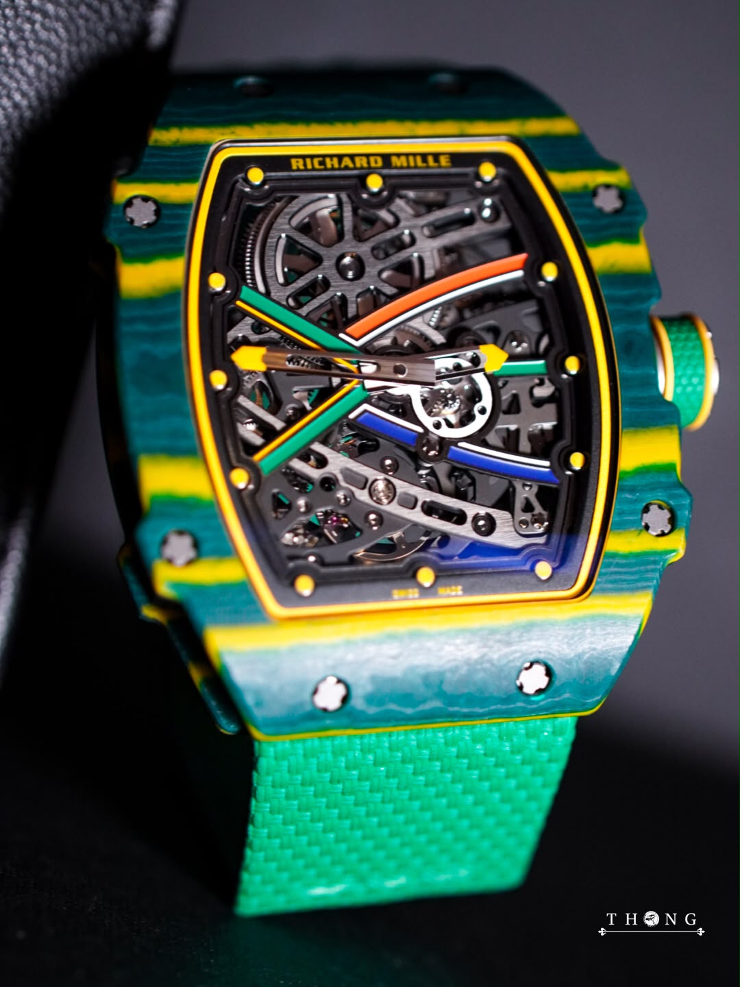 Richard Mille RM 67-02 Automatic Winding Extra Flat Green & Yellow "Wayde Van Niekerk" - Image 2