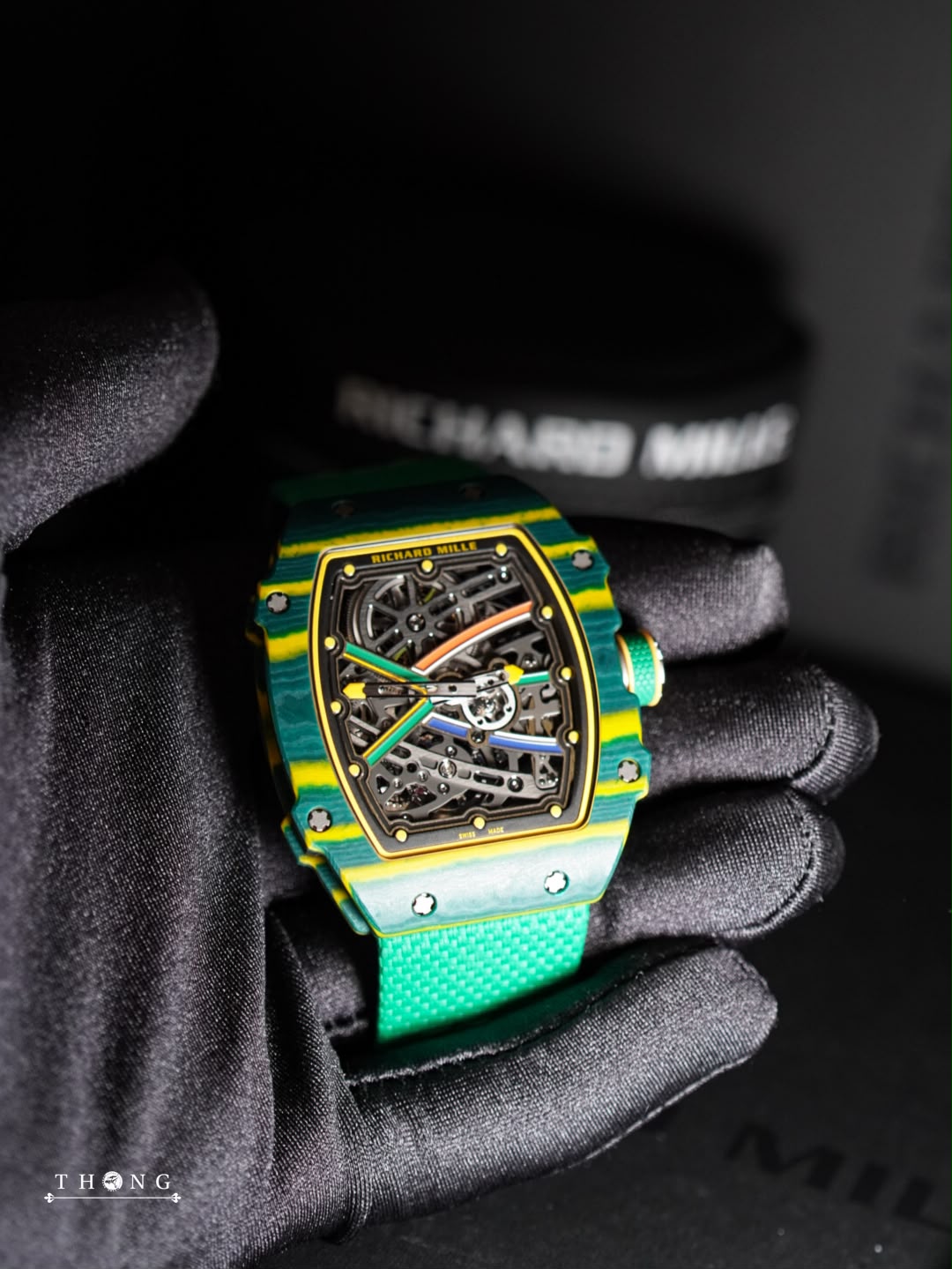 Richard Mille RM 67-02 Automatic Winding Extra Flat Green & Yellow "Wayde Van Niekerk" - Image 6