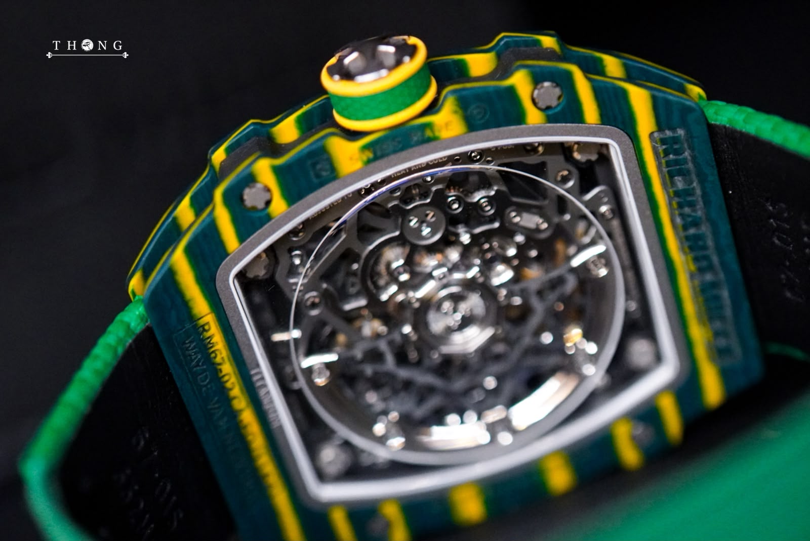 Richard Mille RM 67-02 Automatic Winding Extra Flat Green & Yellow "Wayde Van Niekerk" - Image 5