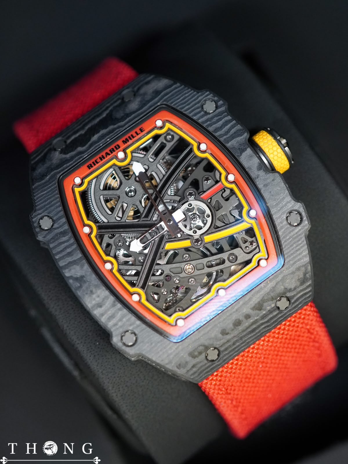 Richard Mille RM 67-02 Alexander Zverev Edition Red & Yellow - Image 3