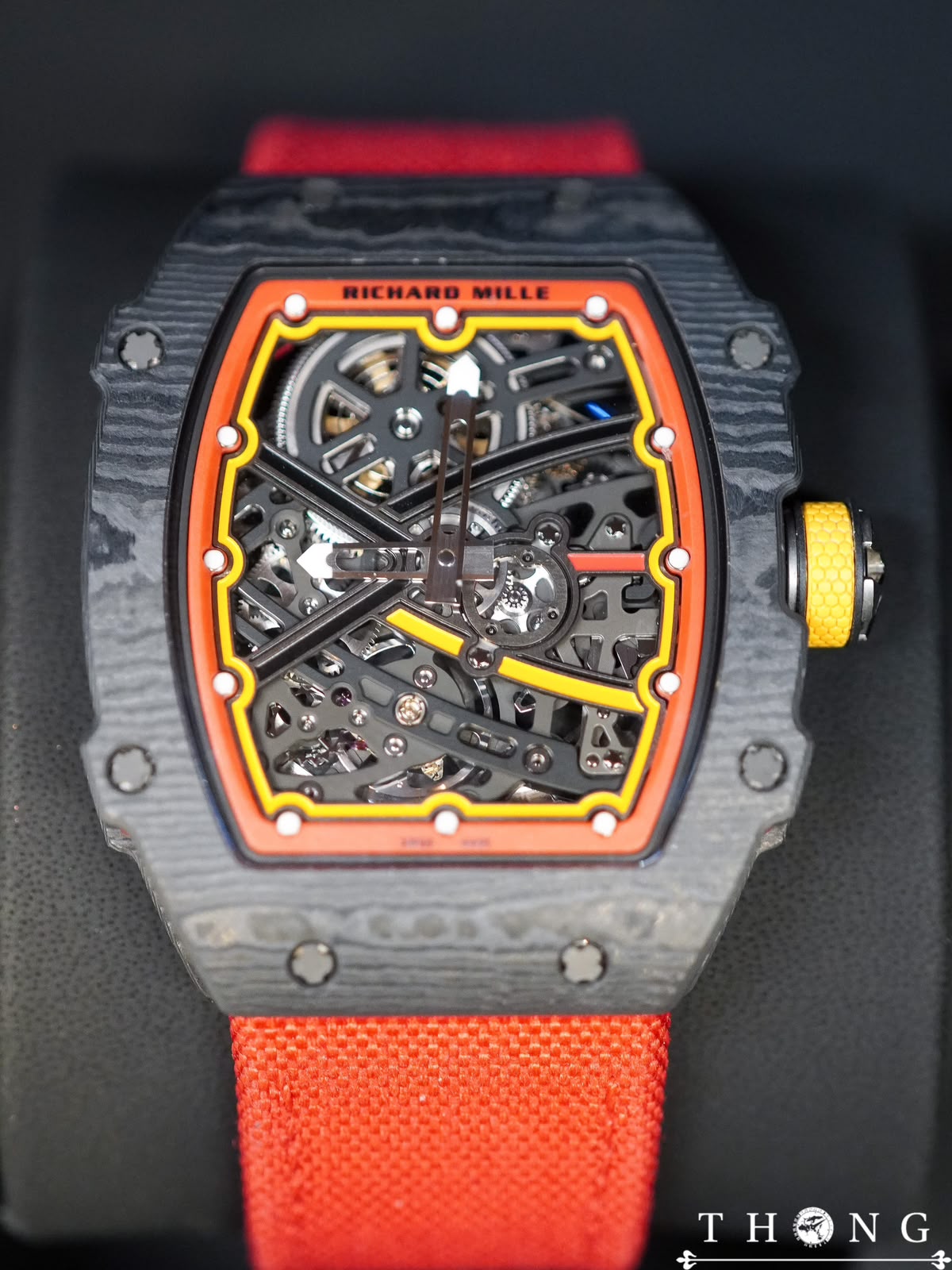 Richard Mille RM 67-02 Alexander Zverev Edition Red & Yellow - Image 2