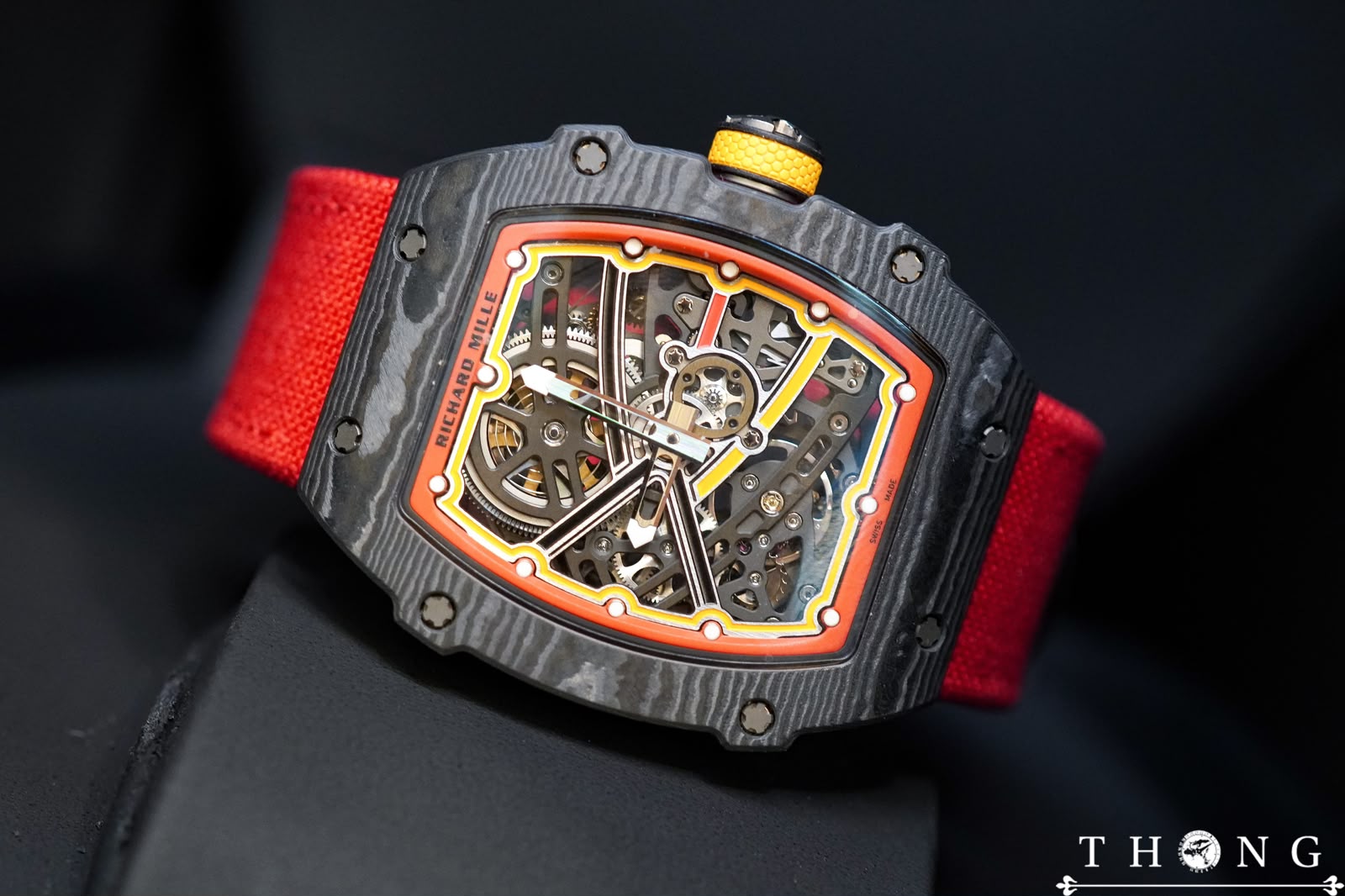 Richard Mille RM 67-02 Alexander Zverev Edition Red & Yellow - Image 4