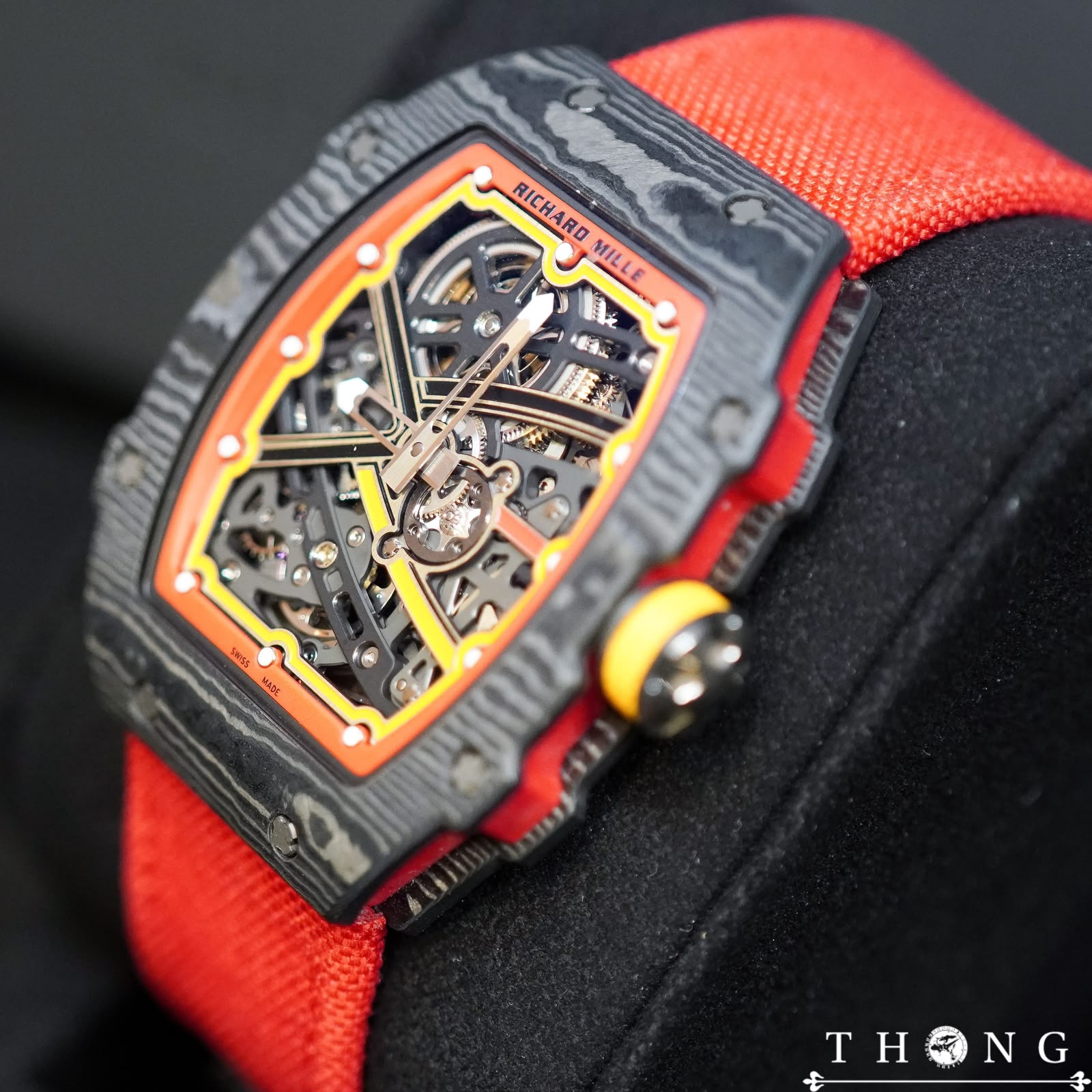Richard Mille RM 67-02 Alexander Zverev Edition Red & Yellow - Image 6