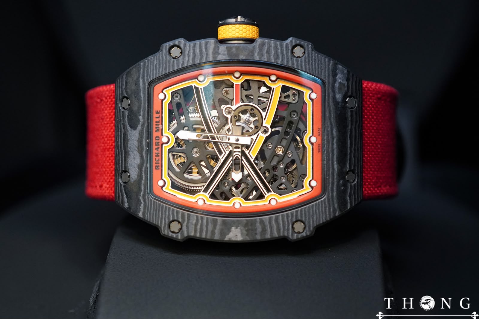 Richard Mille RM 67-02 Alexander Zverev Edition Red & Yellow - Image 5