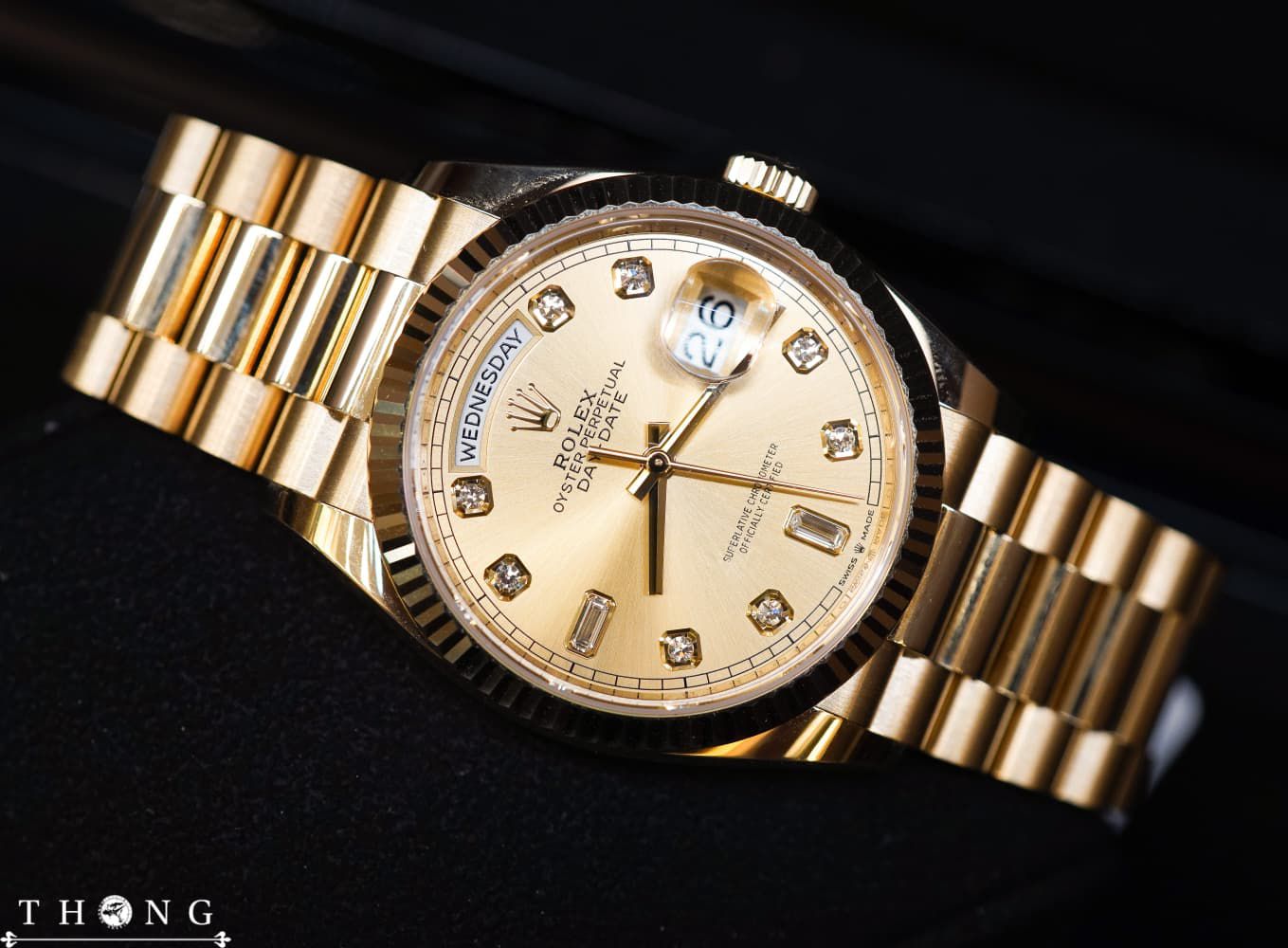 Rolex Day-Date 36 128238-0008 Champagne - Image 7