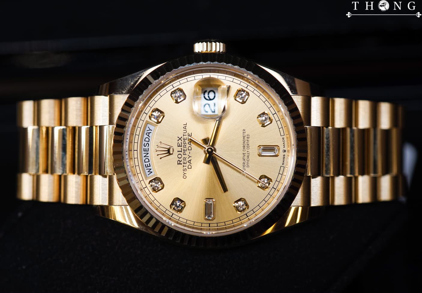 Rolex Day-Date 36 128238-0008 Champagne - Image 6