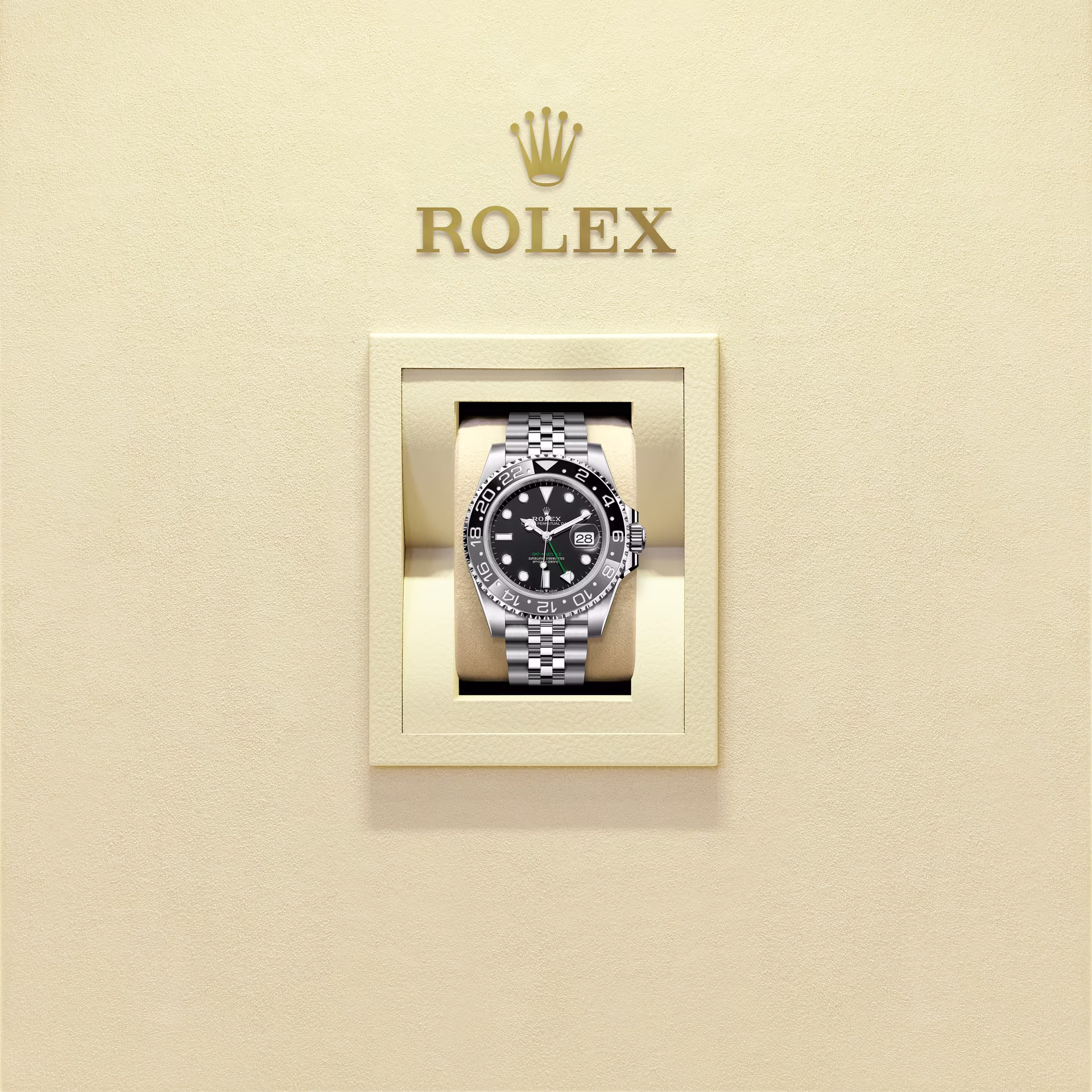 Rolex GMT-Master II 126710GRNR-0003 Black "Bruce Wayne" Jubilee