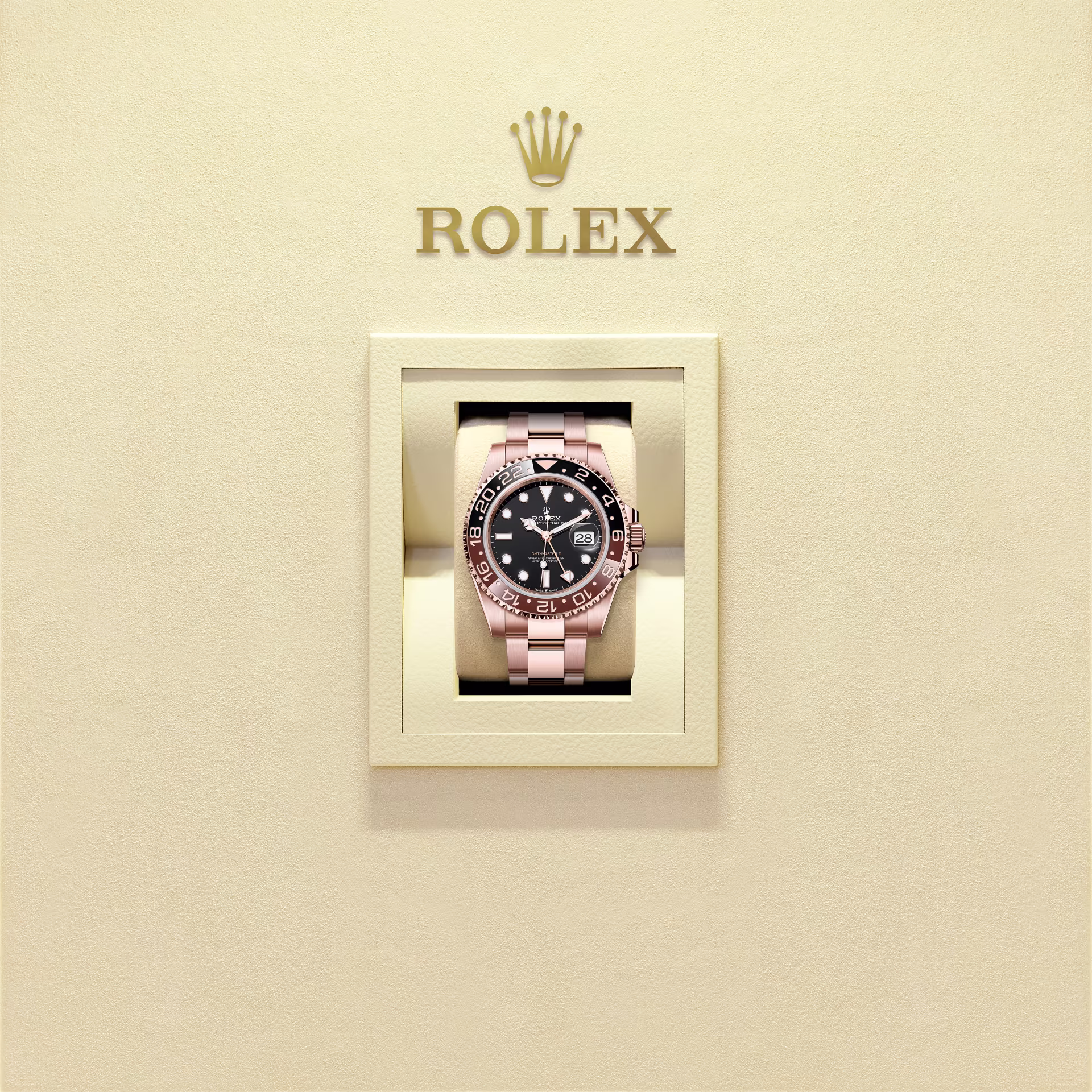 Rolex GMT-Master II 126715CHNR-0001 Black "Root Beer" Everose Gold