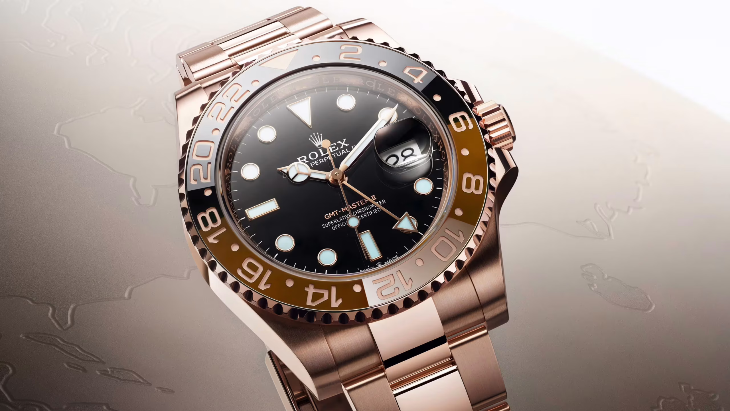 Rolex GMT-Master II 126715CHNR-0001 Black "Root Beer" Everose Gold