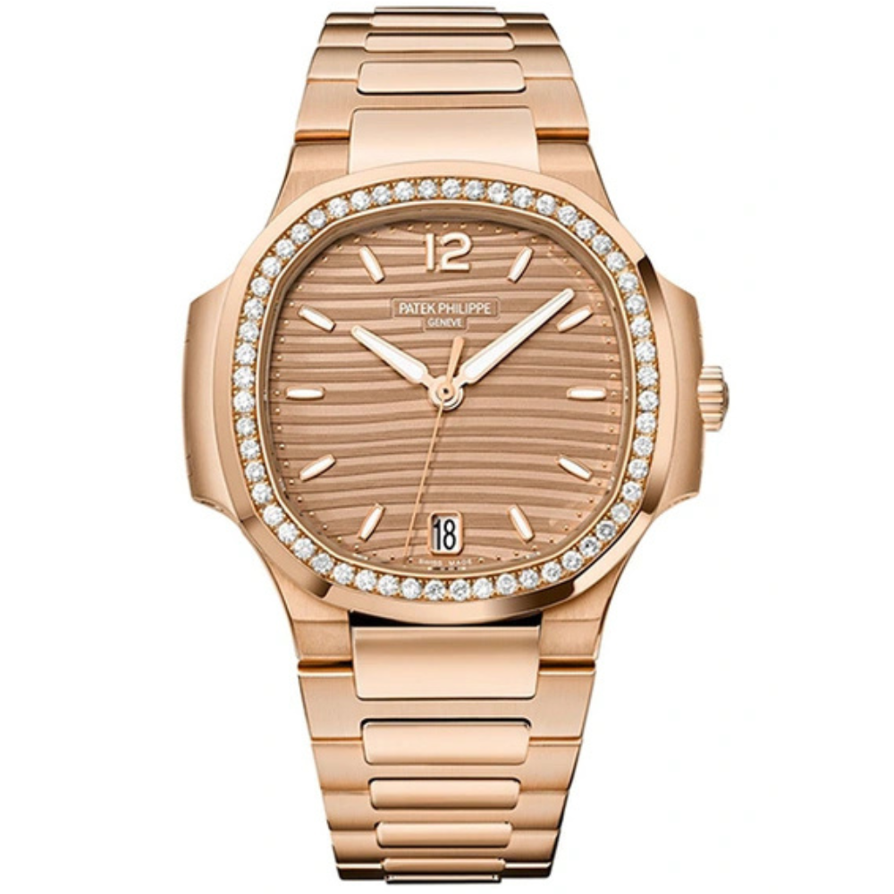 Patek Philippe Ladies' Nautilus 35 7118/1200R-010 Golden Opaline