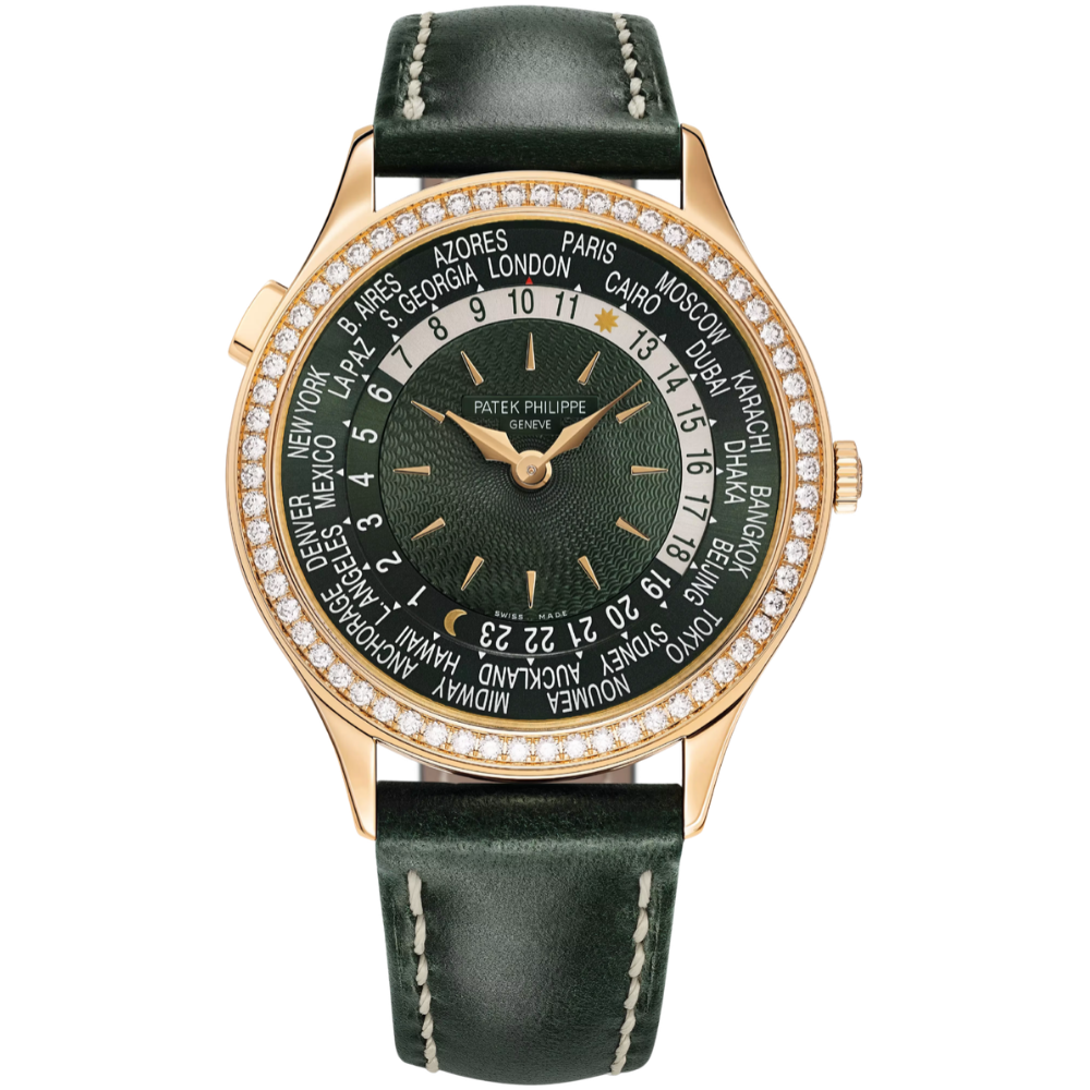 Patek Philippe Complications World Time 36 7130R-014 Olive Green