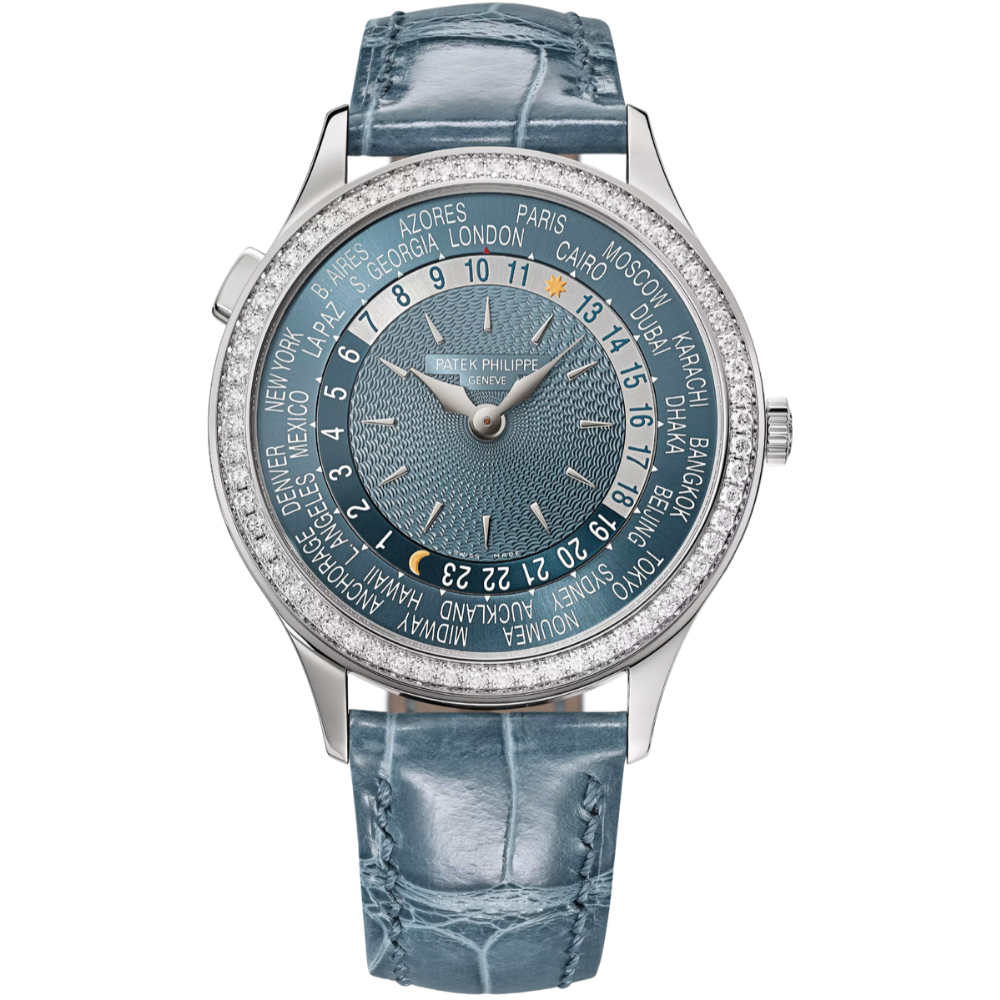 Patek Philippe Complications World Time 36 7130G-016 Blue-Gray